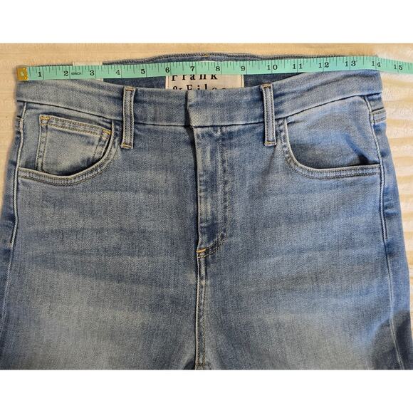 Frank & Eileen DERRY F&E Signature Jeans High Rise Raw Hem - Picture 9 of 14
